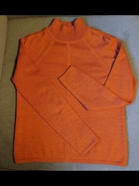 Pursuits Ltd Italian Merino Wool Lightweight Collegiate Preppy Knit Sweater